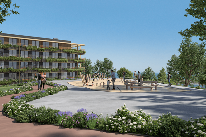 Wonen aan de Douro: ontdek Marina Douro met ruime terrassen, privétuinen en lounge.